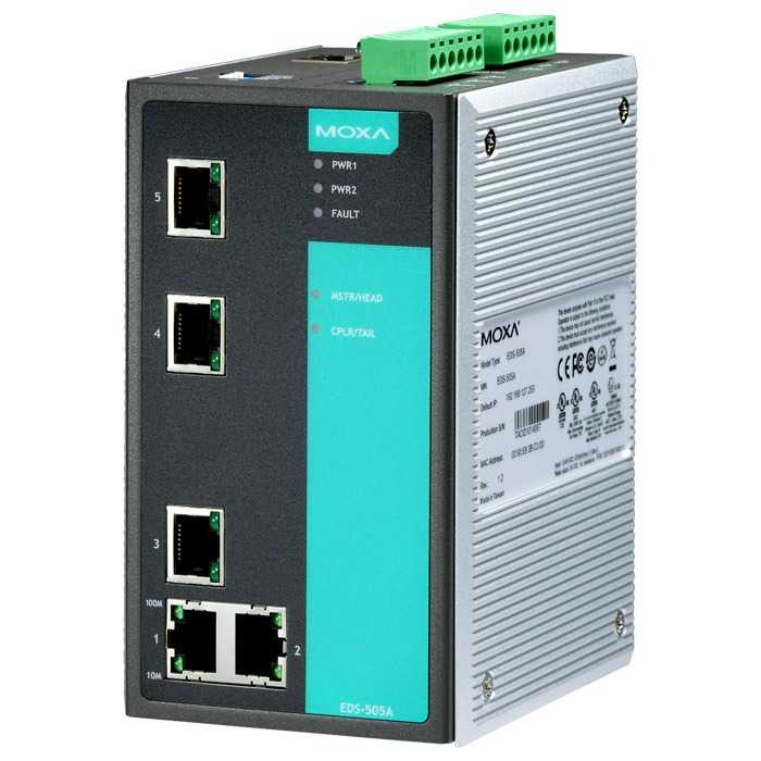 EDS-505A-T MOXA