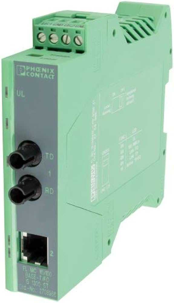 2708986 PHOENIX CONTACT - FL MC 10/100BASE- T/FO G1300 ST
