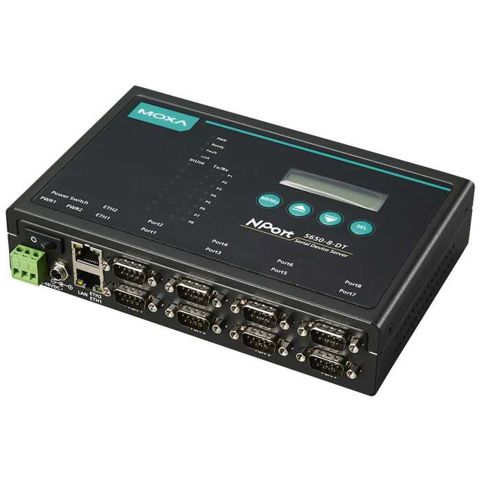 NPORT 5650I-8-DT-T MOXA