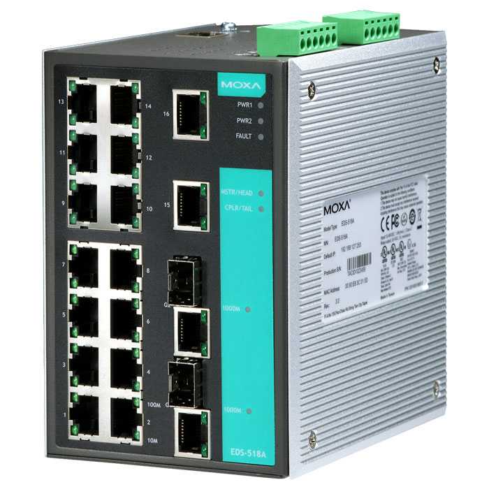 EDS-518A-MM-ST MOXA