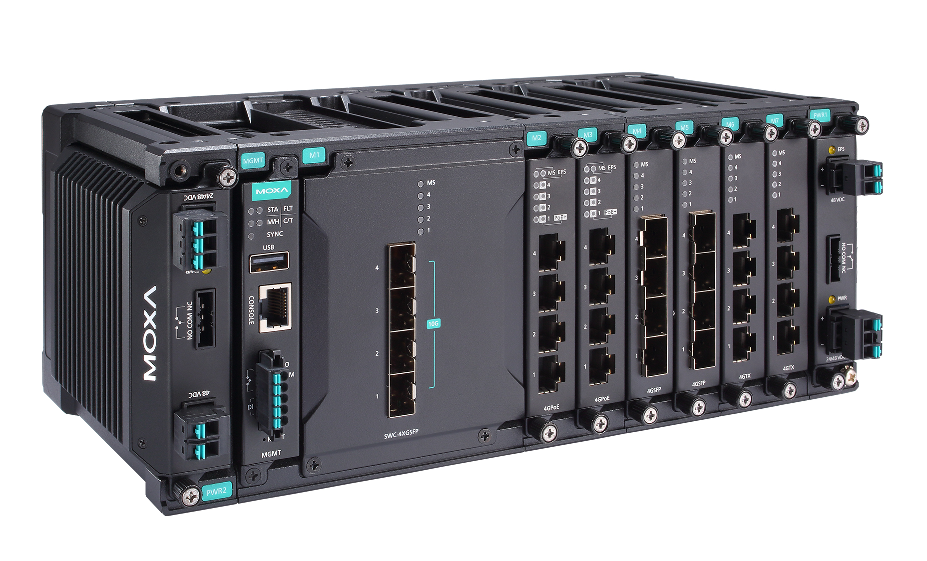 MDS-G4028-4XGS-T MOXA