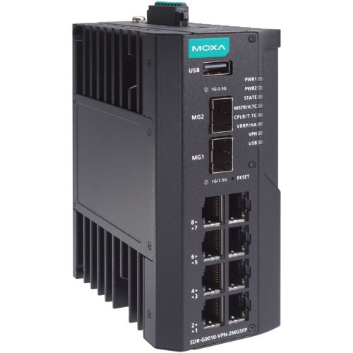 EDR-G9010-VPN-2MGSFP-HV-T MOXA