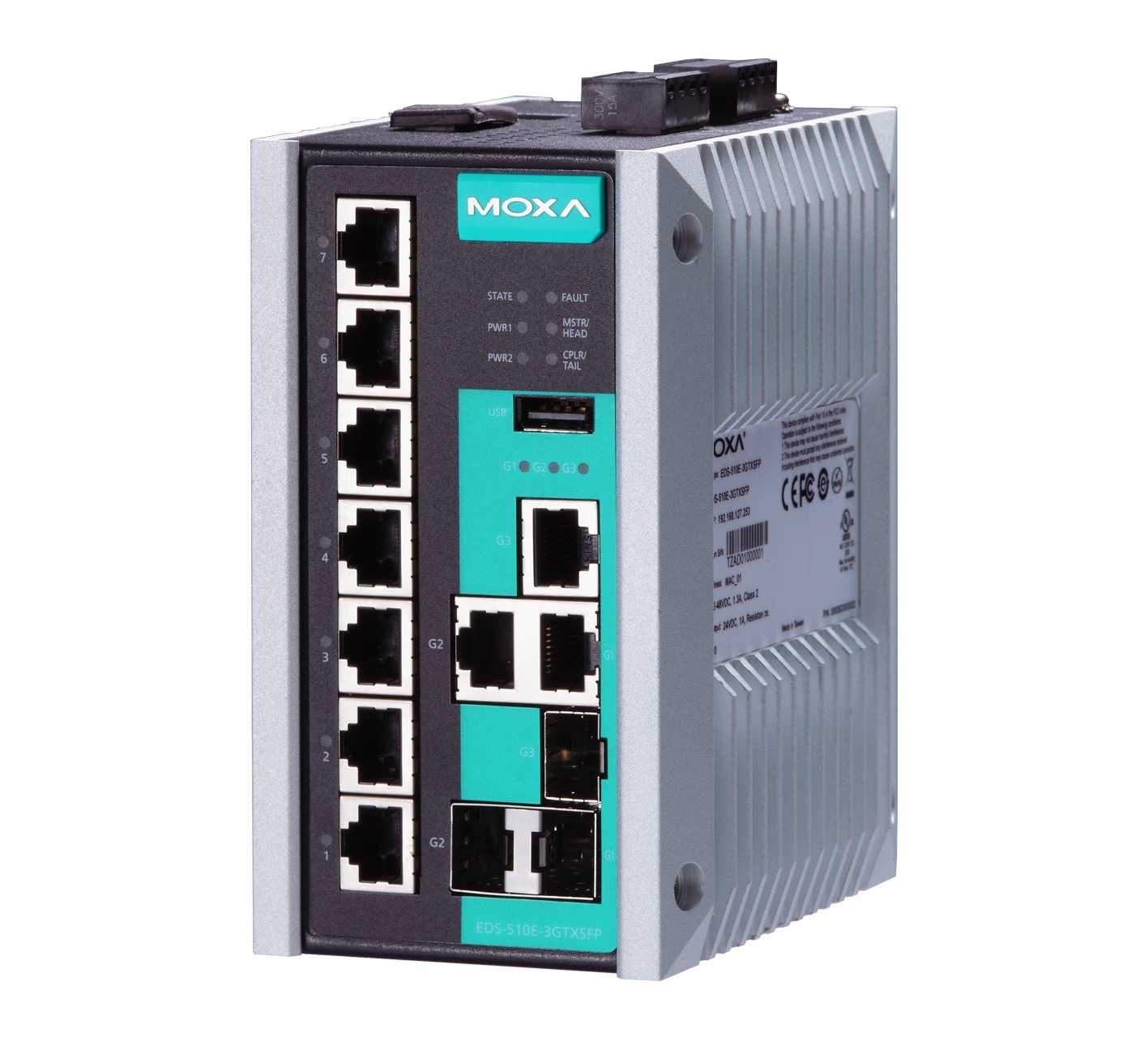 EDS-510E-3GTXSFP MOXA