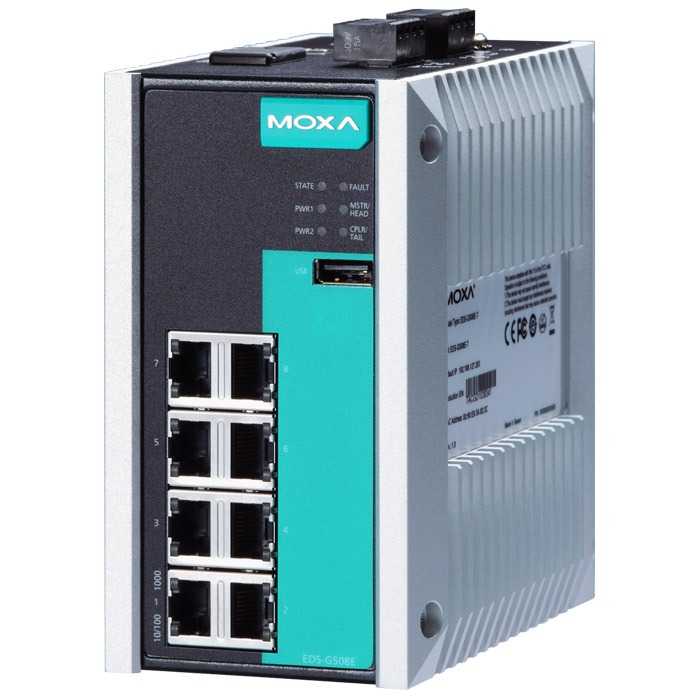 EDS-G508E MOXA