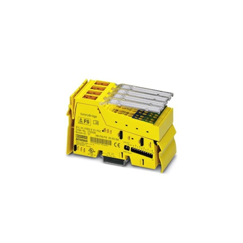 2916024 PHOENIX CONTACT - SAFETY MODULE - IB IL 24 LPSDO 8-PAC