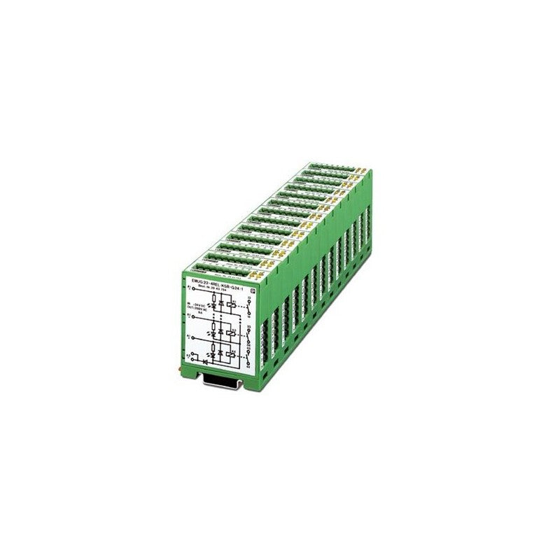 2943754 PHOENIX CONTACT - MULTIPLE RELAY MODULE - EMUG 22- 4REL/KSR-G 24/ 1