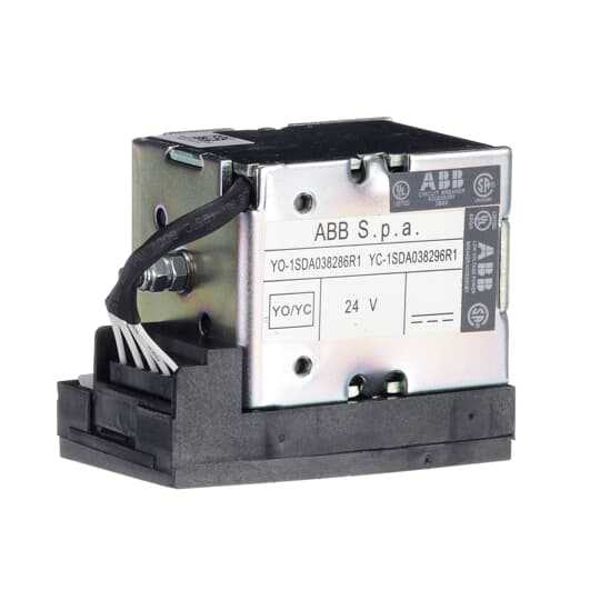 1SDA038286R1 ABB - SHUNT OPEN.RELEASE 24V DC E1/6-T8
