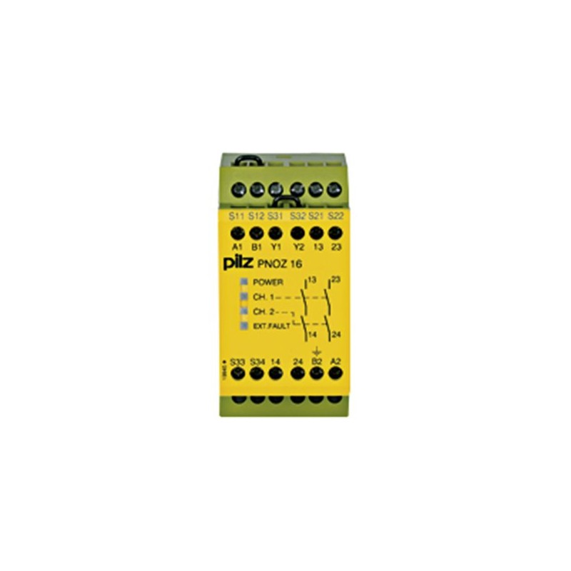 774063 - PILZ - PNOZ 16 110VAC 24VDC 2N/O