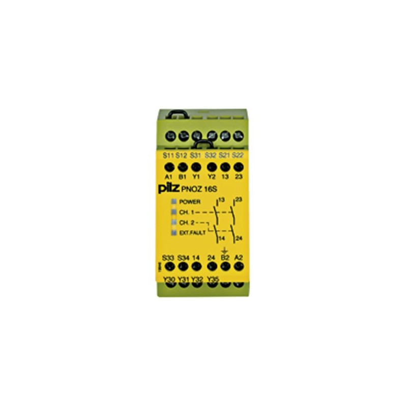 774073 - PILZ - PNOZ 16S 110VAC 24VDC 2N/O 2SO