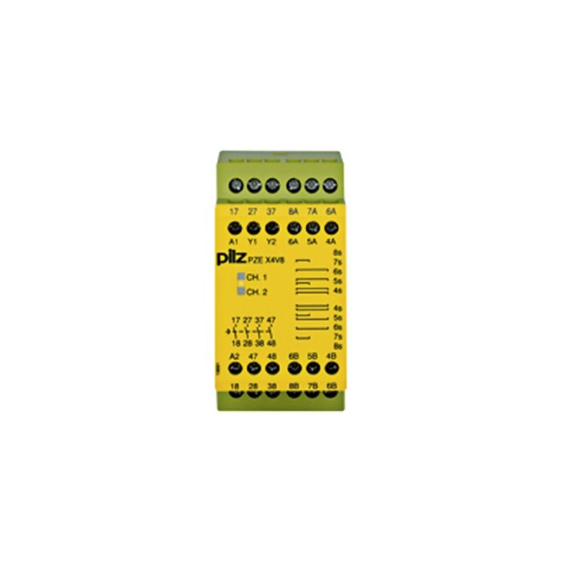 774584 - PILZ - PZE X4V8 24VDC 4N/O