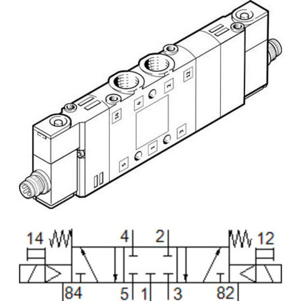 CPE14-M1CH-5/3G-1/8 Festo