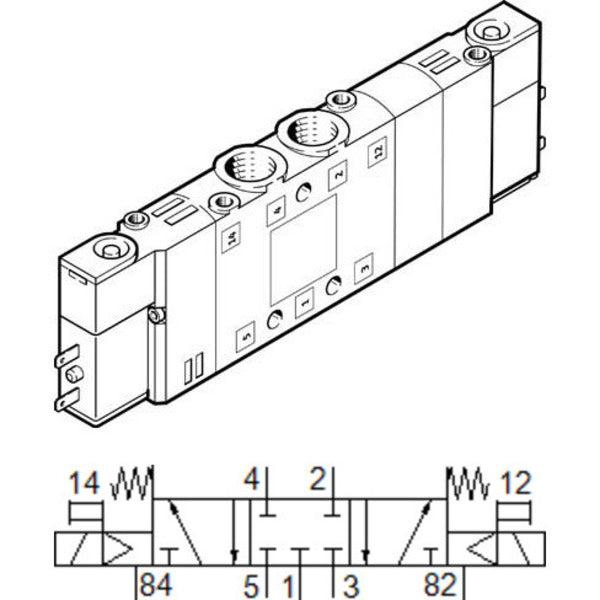 CPE14-M1BH-5/3G-1/8 Festo