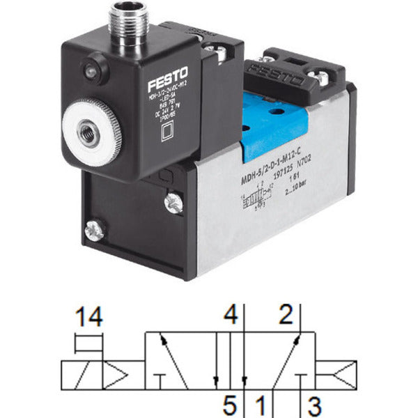 MDH-5/2-D-1-M12-C Festo