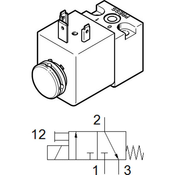 MDH-3/2-24DC Festo