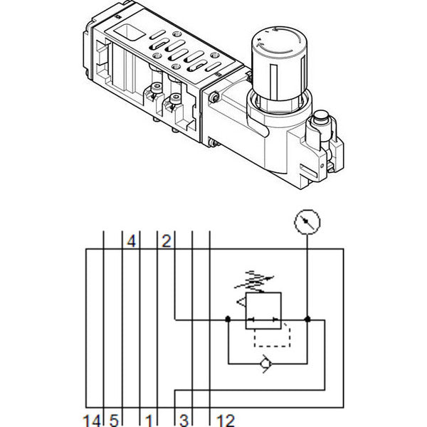 VABF-S1-2-R2C2-C-10 Festo