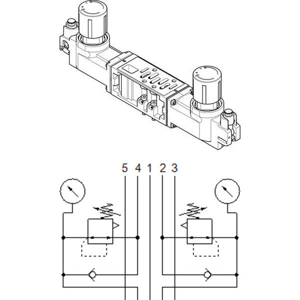 VABF-S1-2-R4C2-C-10 Festo