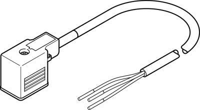 NEBV-B2W3F-P-K-0.6-N-LE3 Festo