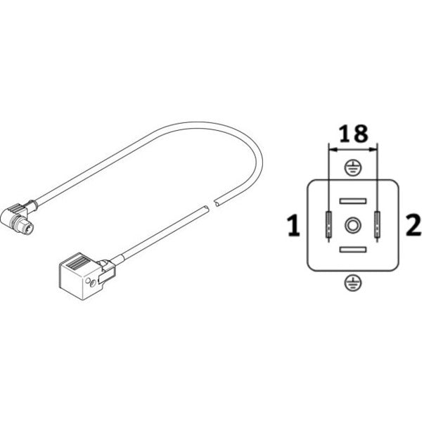 NEBV-A1W3-K-0.6-N-M12W3 Festo
