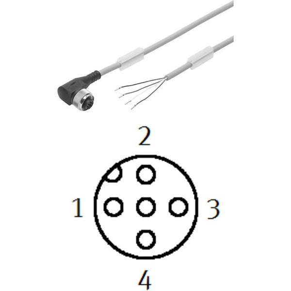NEBU-M12W5-K-5-LE4 Festo
