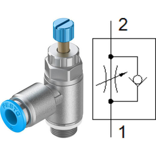GRLA-1/8-QS-6-RS-D Festo