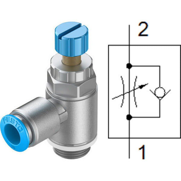 GRLA-3/8-QS-10-RS-D Festo
