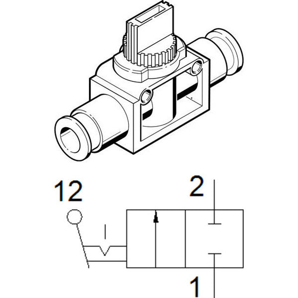 HE-2-QS-6 Festo