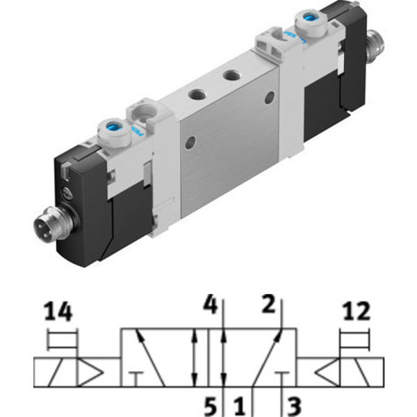 VUVG-LK10-B52-T-M5-1R8L-S Festo