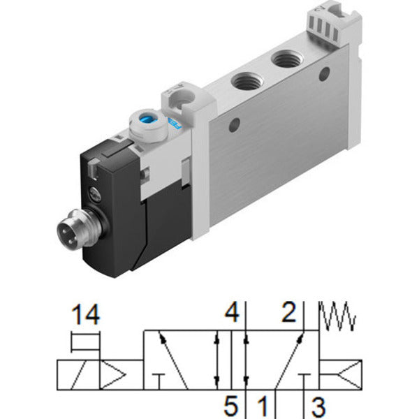 VUVG-L10-M52-RT-M7-1R8L Festo