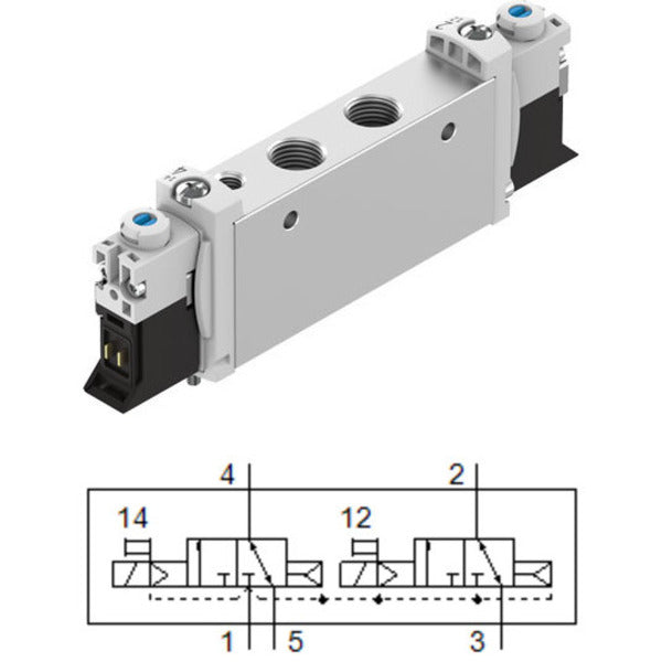 VUVG-L14-T32C-AT-G18-1P3 Festo