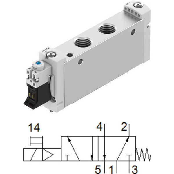 VUVG-L18-M52-MT-G14-1P3 Festo
