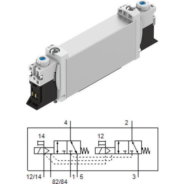 VUVG-B14-T32C-MZT-F-1P3 Festo