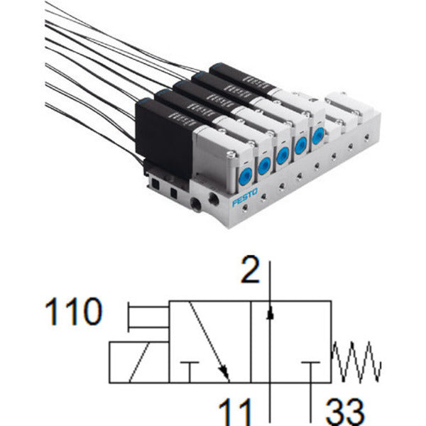 MHA2-MS1H-3/2O-2-K Festo