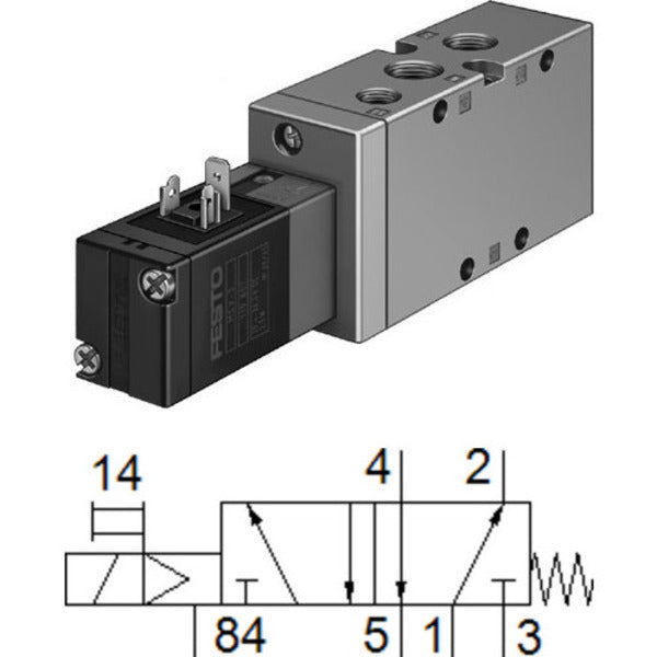 MVH-5-1/4-B Festo