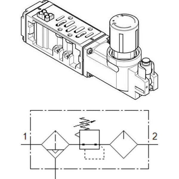 VABF-S2-2-R6C2-C-6 Festo