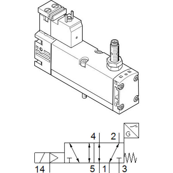 VSVA-B-M52-MZ-A1-1C1-APP Festo