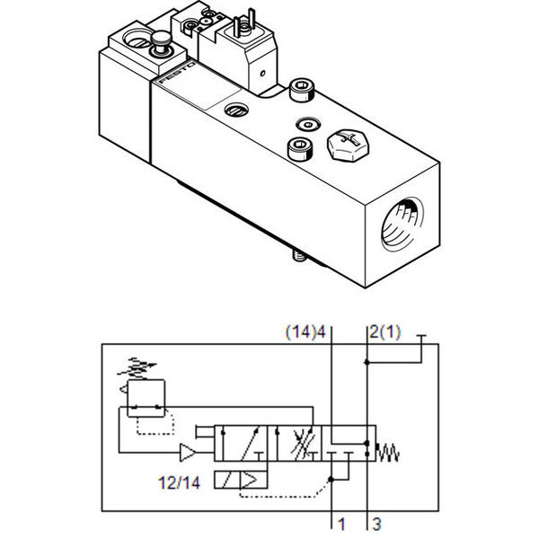 VABF-S6-1-P5A4-G12-4-1 Festo
