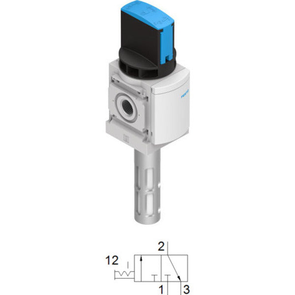 MS6-EM1-1/4-S Festo