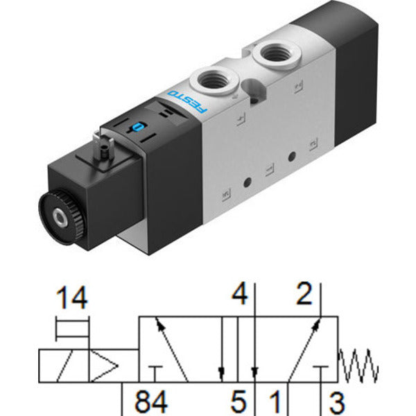 VUVS-L25-M52-MD-G14-F8-1B2 Festo