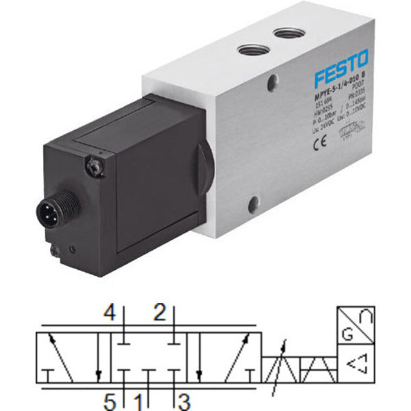 MPYE-5-1/4-010-B Festo