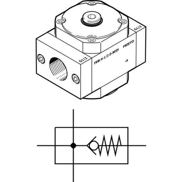 FRM-H-1/8-D-MINI Festo