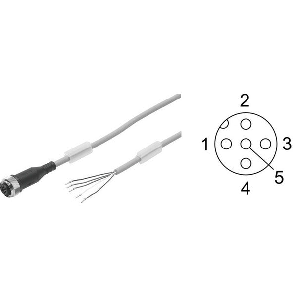 NEBU-M12G5-K-2.5-LE5 Festo