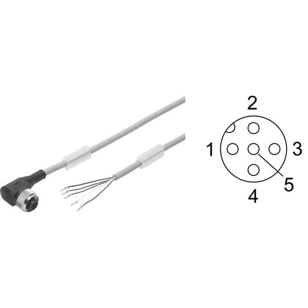 NEBU-M12W5-K-2.5-LE5 Festo