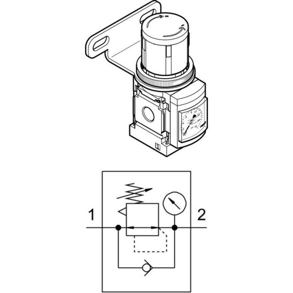MS4-LR-1/8-D6-WR Festo