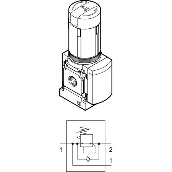 MS4-LRB-1/4-D6-VS-AS-Z Festo