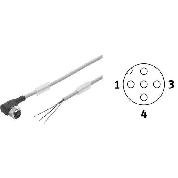 NEBU-M12W5-K-2.5-LE3 Festo
