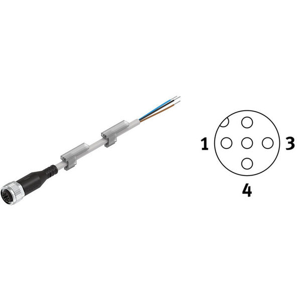 NEBU-M12G5-K-5-LE3 Festo