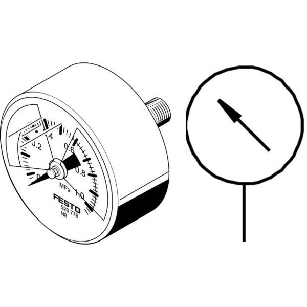 MA-40-1.0-R1/8-MPA-E-RG Festo