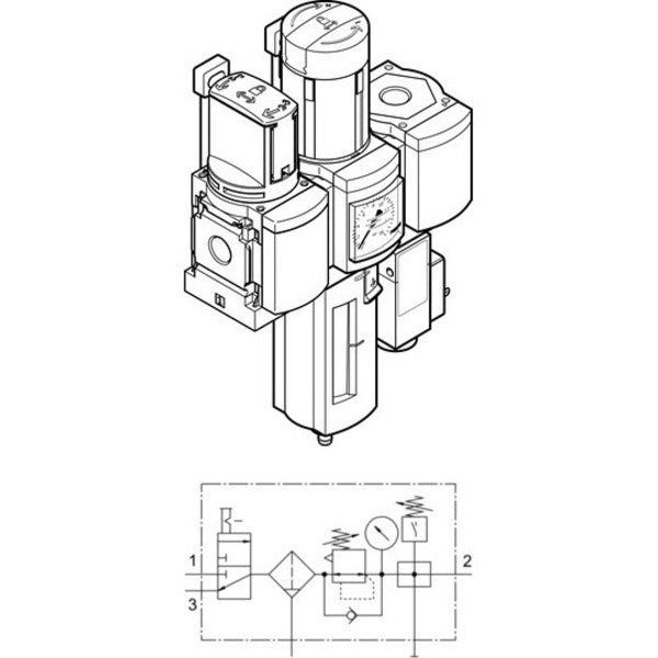 MSB4-1/4-C3J1F3-WP Festo