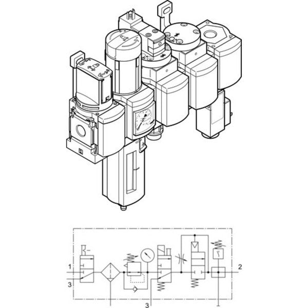 MSB4-1/4-C3J1D1A1F3-WP Festo