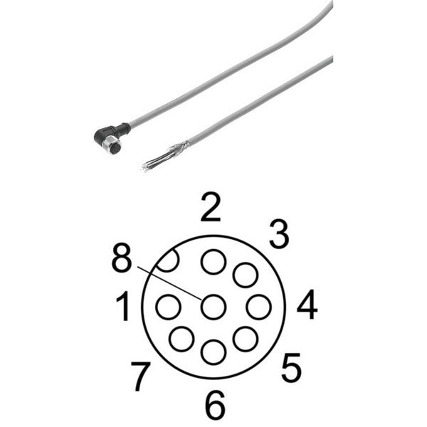 NEBU-M12W8-K-5-N-LE8 Festo